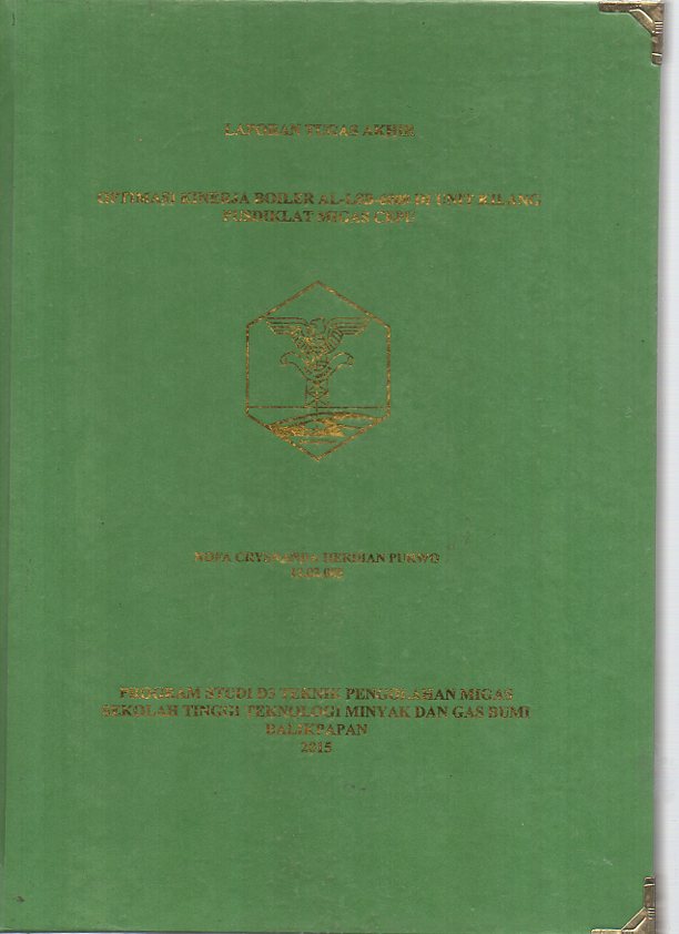 OPTIMASI KINERJA BOILER AL-LSB-6000 DI UNIT KILANG PUSDIKLAT MIGAS CEPU